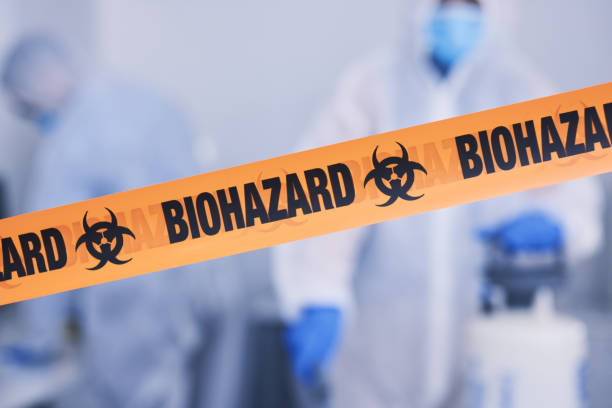 Professional Infectious Disease Decontamination technician working in Lamar, TX